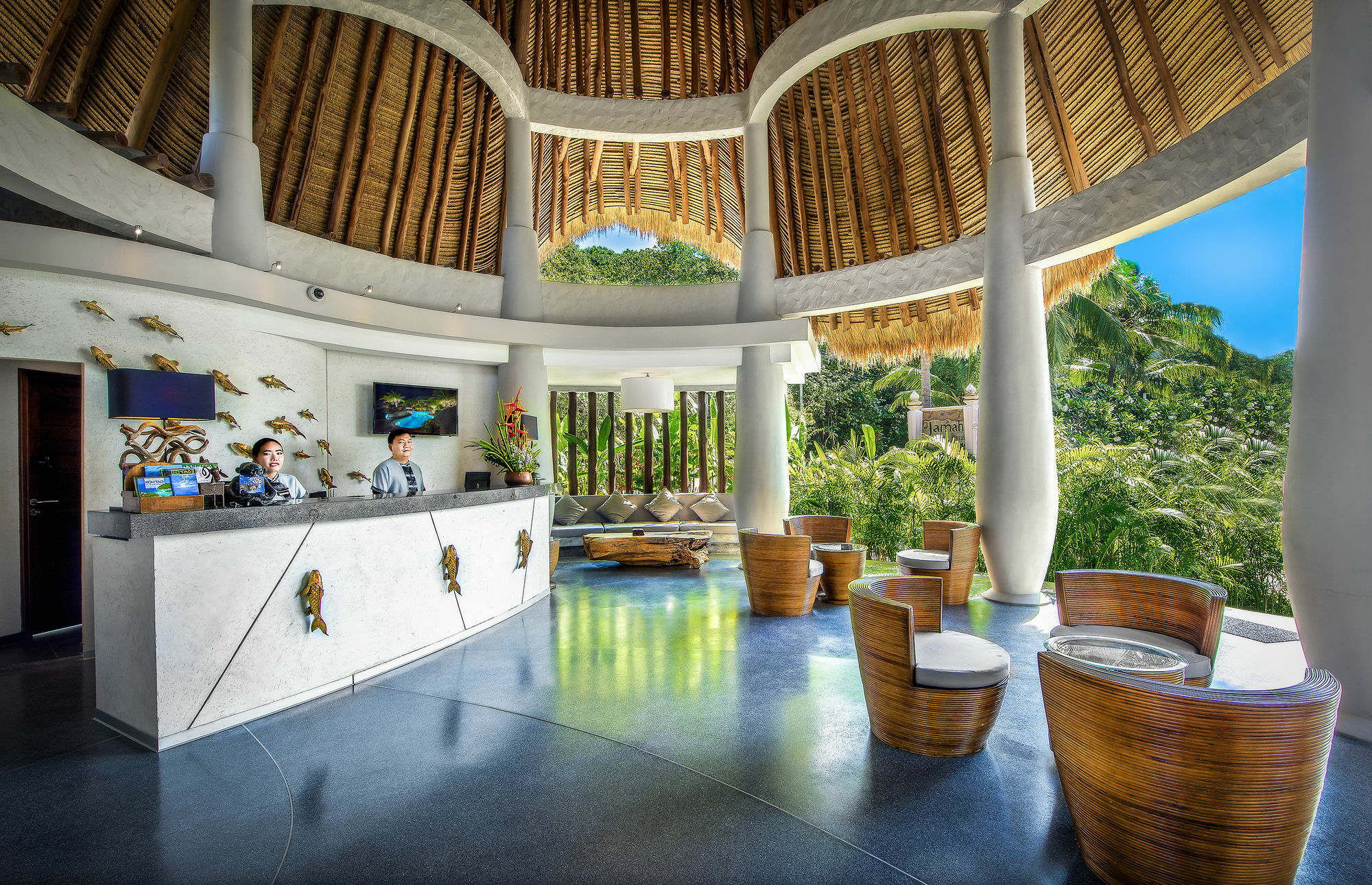 Jamahkiri Dive Resort & Spa Koh Tao Exterior photo The lobby at the resort